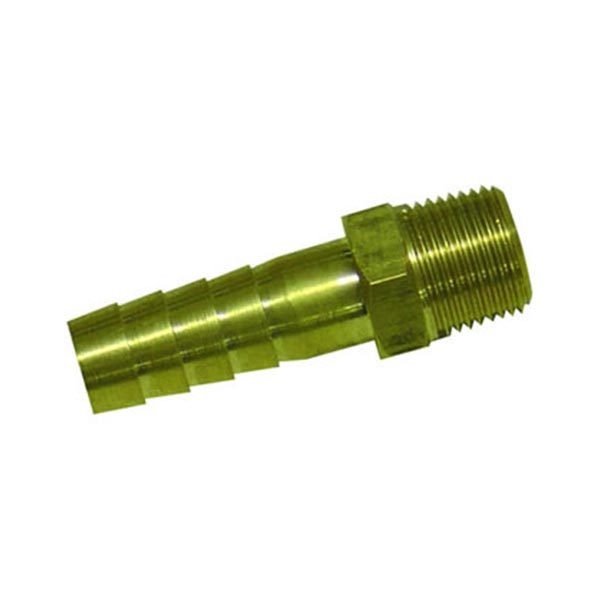 Male (0.5 inch) Hosetail Tap Insert – Brass