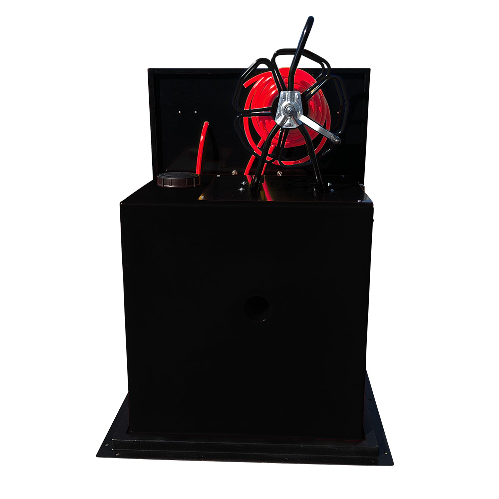 Softwash System, Soft wash, crash tested softwash system, soft wash cleaning machine, exterior surface cleaning, patio cleaning machine, roof cleaning system