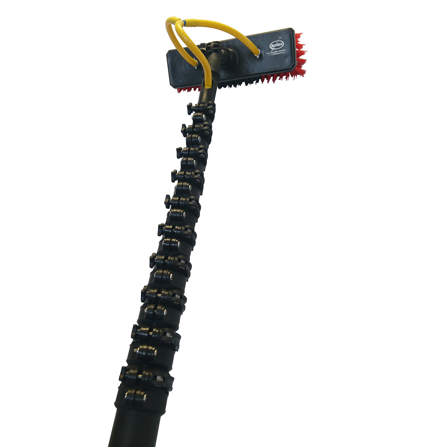 Carbon Fibre Water Fed Pole, Carbon Fibre Telescopic Pole, Window Cleaning Pole, RAPTOR Pole, Telescopic Cleaning Pole, Window Cleaning Equipment, Carbon Pole, Window Cleaning Brush