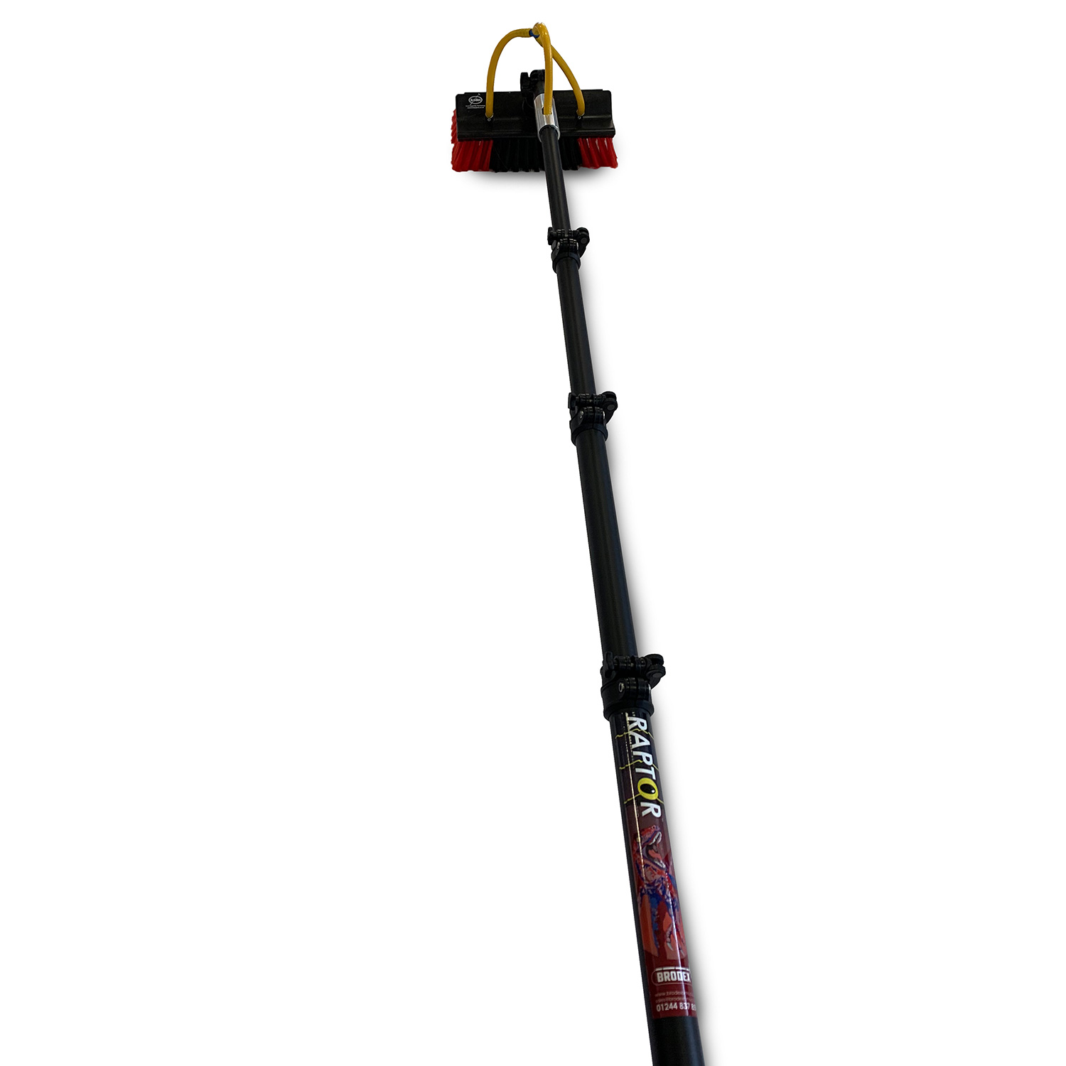 window cleaning pole, water fed pole,Carbon Fibre Water Fed Pole, Carbon Fibre Telescopic Pole, Window Cleaning Pole, RAPTOR Pole, Telescopic Cleaning Pole, Window Cleaning Equipment, Carbon Pole, Window Cleaning Brush